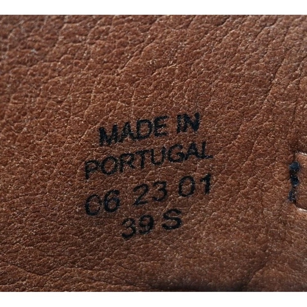 Birkenstock Boots Womens EU 39 US 9 Black Leather Combat Ankle Lug Sole Portugal - Picture 12 of 13